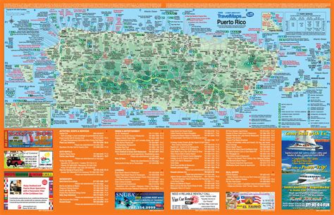 tourist map of puerto rico